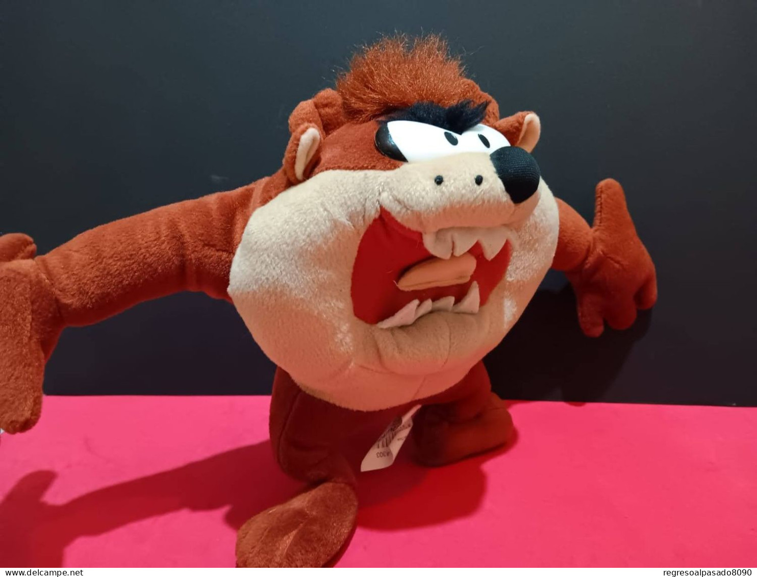 Antiguo Peluche Serie Looney Tunes Demonio De Tasmania Taz De Quiron - Plüschtiere