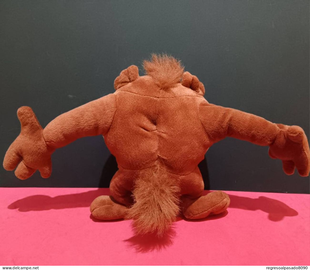 Antiguo Peluche Serie Looney Tunes Demonio De Tasmania Taz De Quiron - Cuddly Toys
