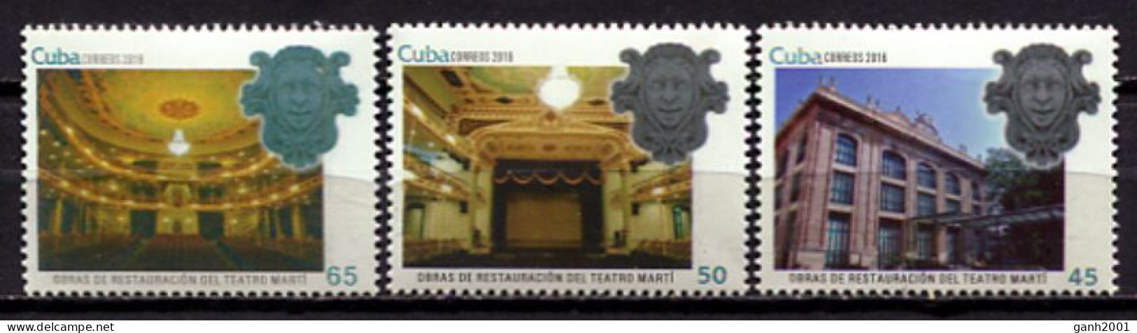 Cuba 2016 / Theatre Jose Marti MNH Teatro Theater / Cu1627  5-20 - Theatre