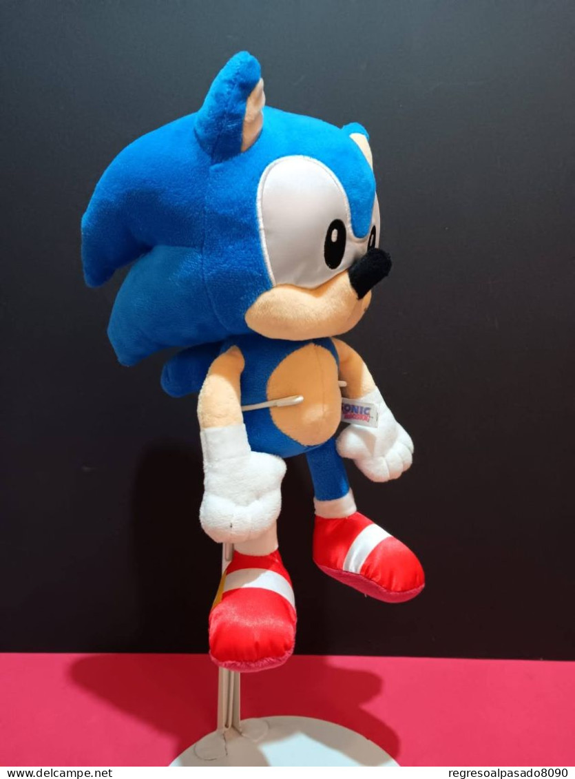 Peluche Personaje De Videojuego Sonic Sega Famosa - Peluches