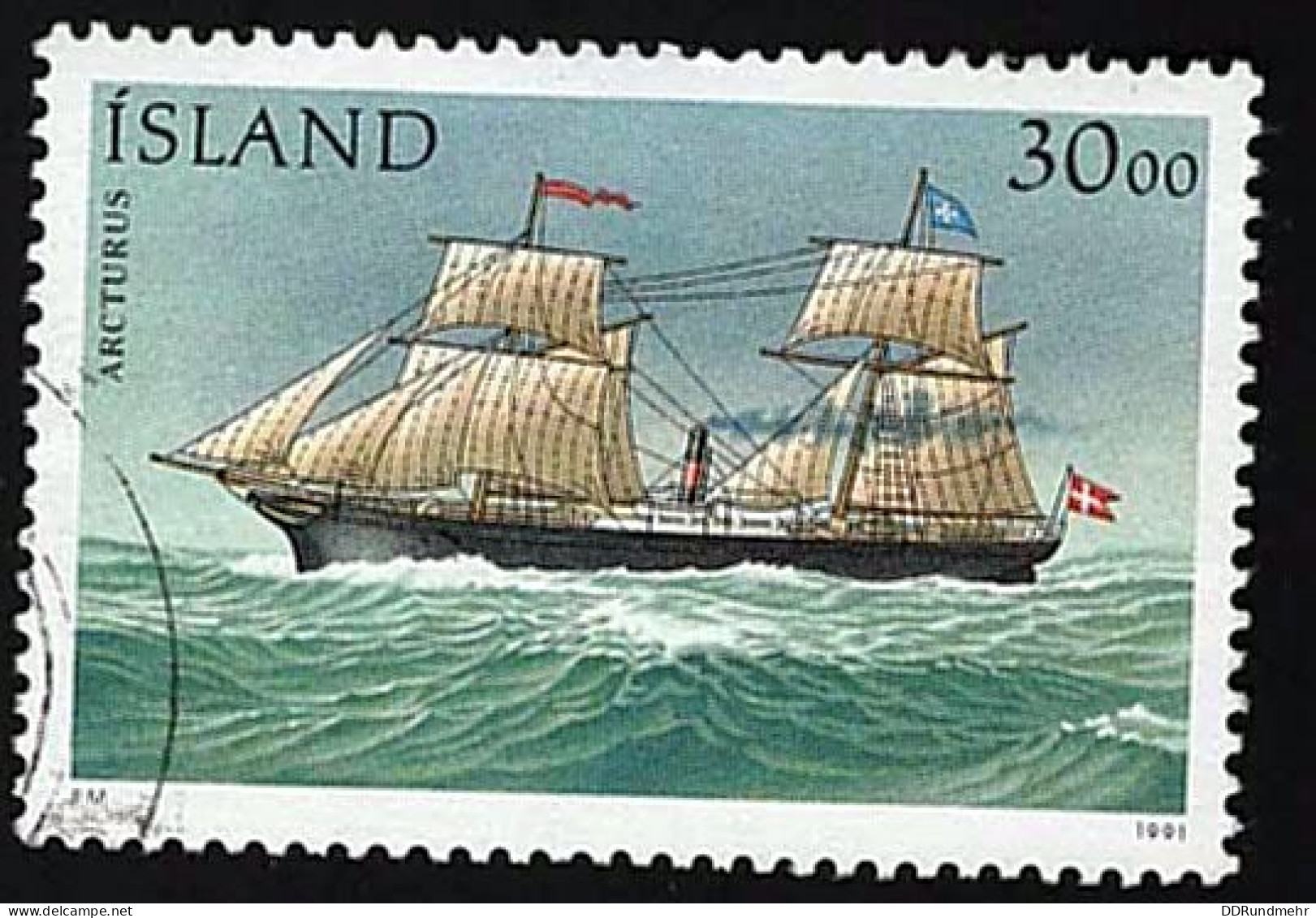1991 Stamp Day  Michel IS 754 Stamp Number IS 745b Yvert Et Tellier IS 707 Stanley Gibbons IS 778 Used - Gebruikt