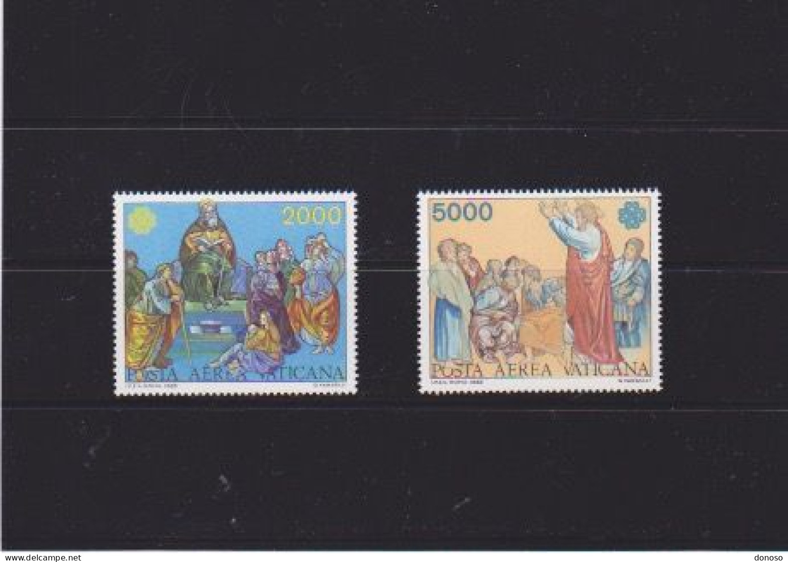 VATICAN 1983 Année Mondiale Des Communications Yvert PA 73-74, Michel 842-843 NEUF** MNH Cote 11,50 Euros - Neufs