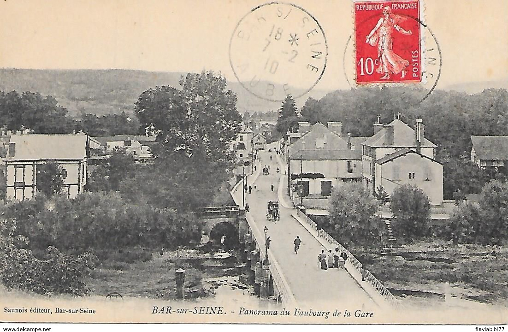 BAR SUR SEINE  - ( 10 )- Faubourg De La Gare - Bar-sur-Seine