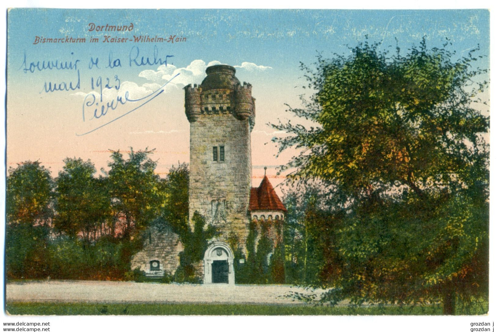 SPRING-CLEANING LOT (4 POSTCARDS), Dortmund, Germany - Verzamelingen & Kavels