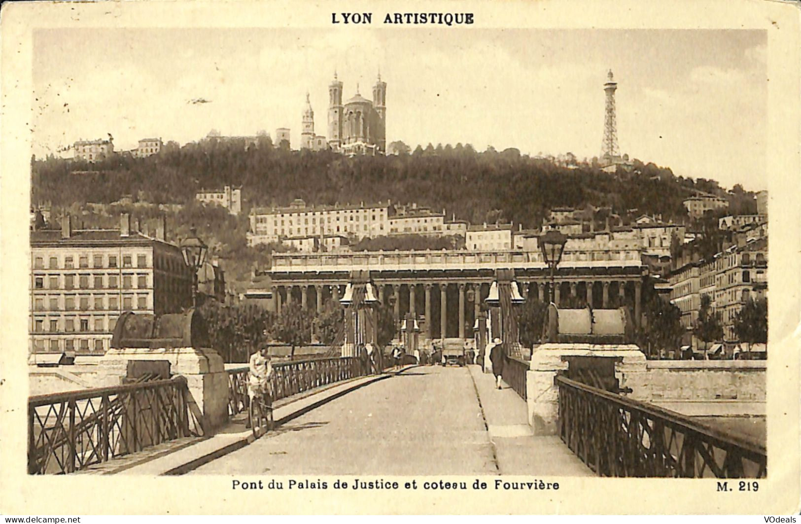 France (69) Rhône - Lyon - Pont Du Palais De Justice Et Coteau De Fourvière - Altri & Non Classificati