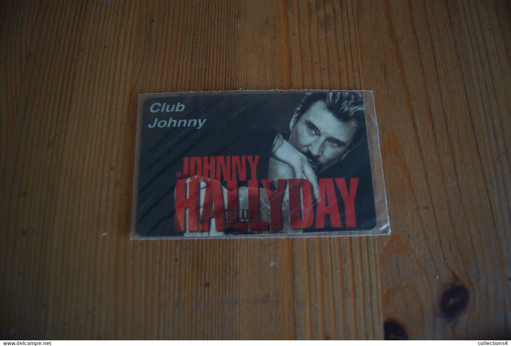 JOHNNY HALLYDAY CARTE TELEPHONIQUE CLUB JOHNNY NEUF SCELLE - Objets Dérivés