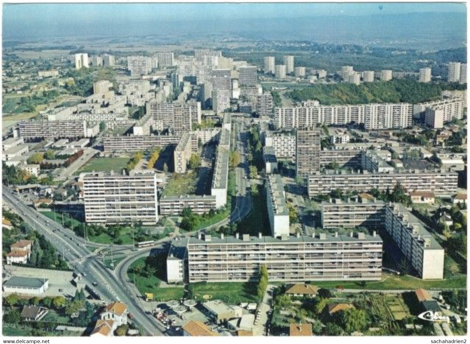 69. Gf. RILLIEUX. Vue Générale Aérienne. 0973 - Rillieux La Pape