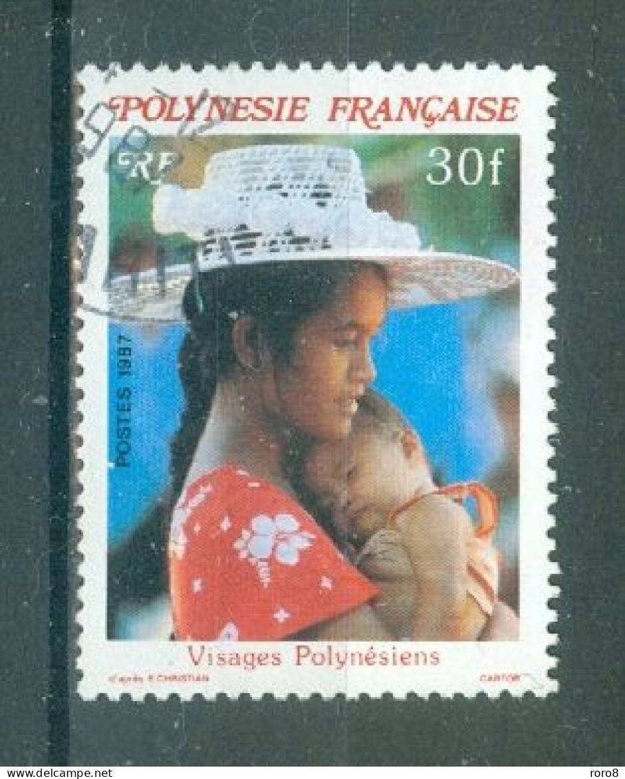 POLYNESIE - N°273 Oblitéré.  - Visages Polynésiens (III). - Oblitérés