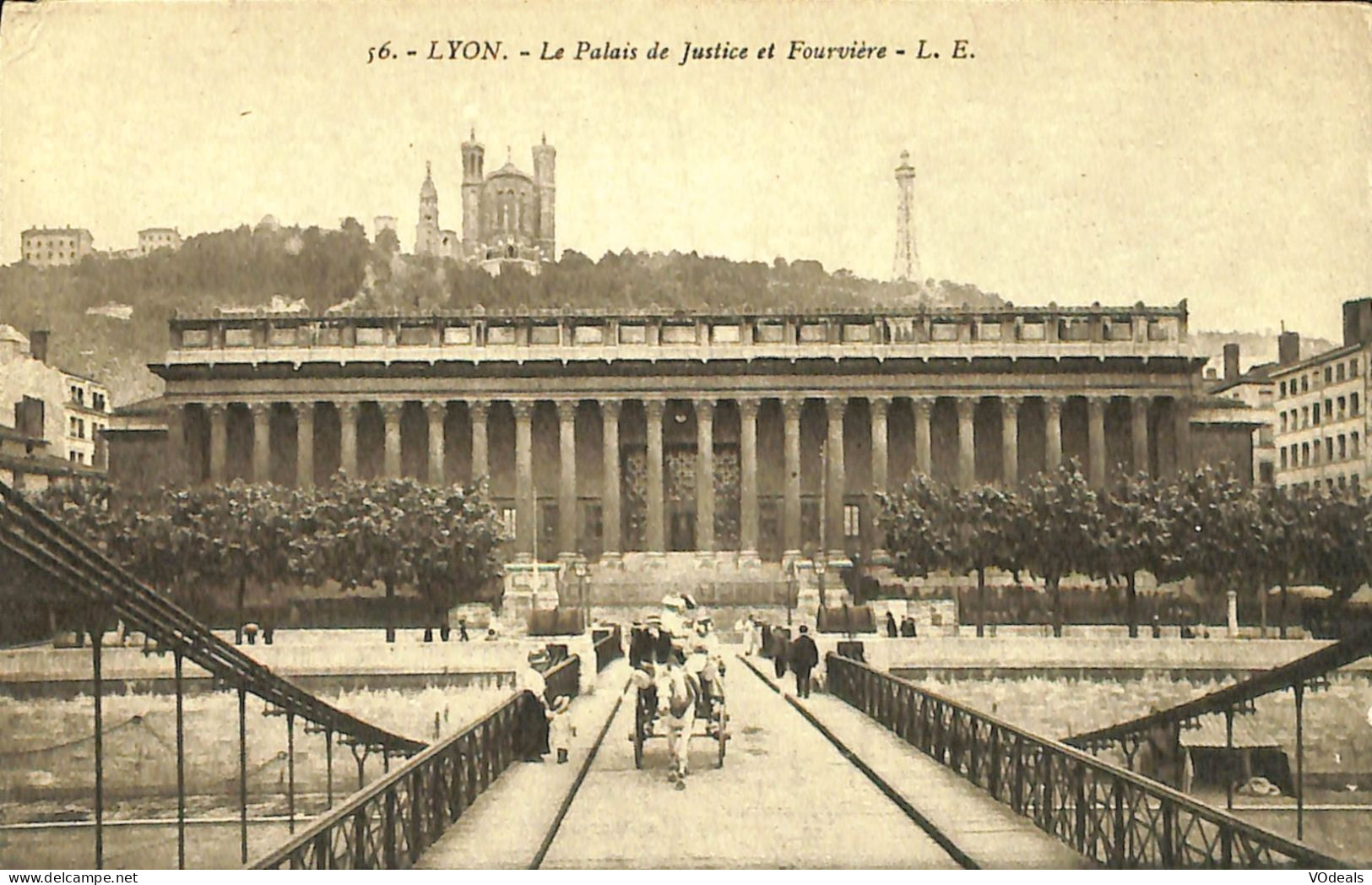 France (69) Rhône - Lyon - Le Palais De Justice Et Fourvière - Altri & Non Classificati