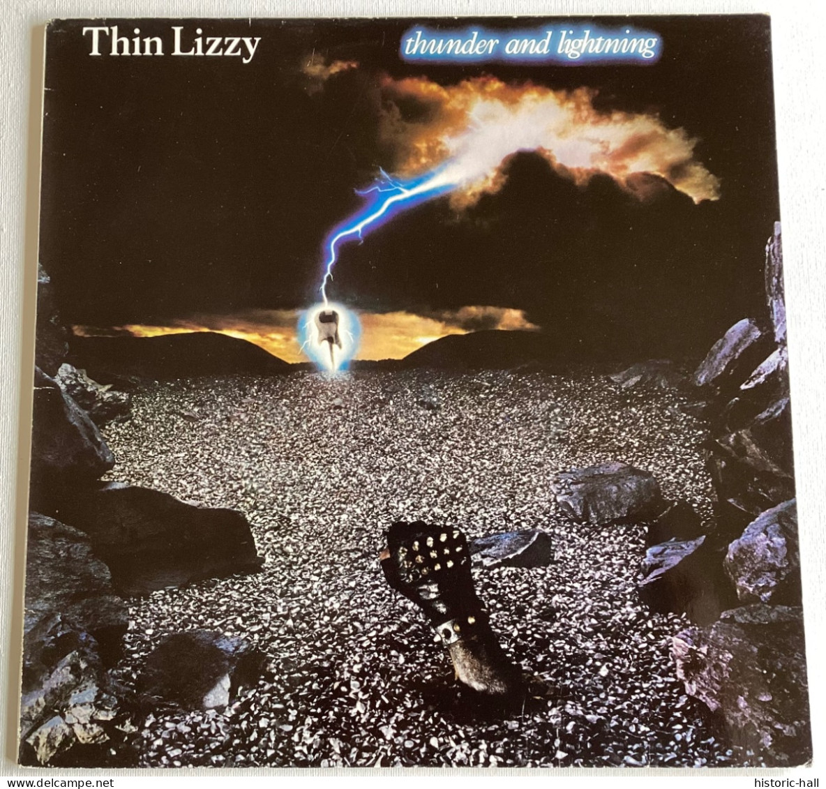 THIN LIZZY  - Thunder And Lightning - LP - 1983/88 - German Press - Hard Rock & Metal