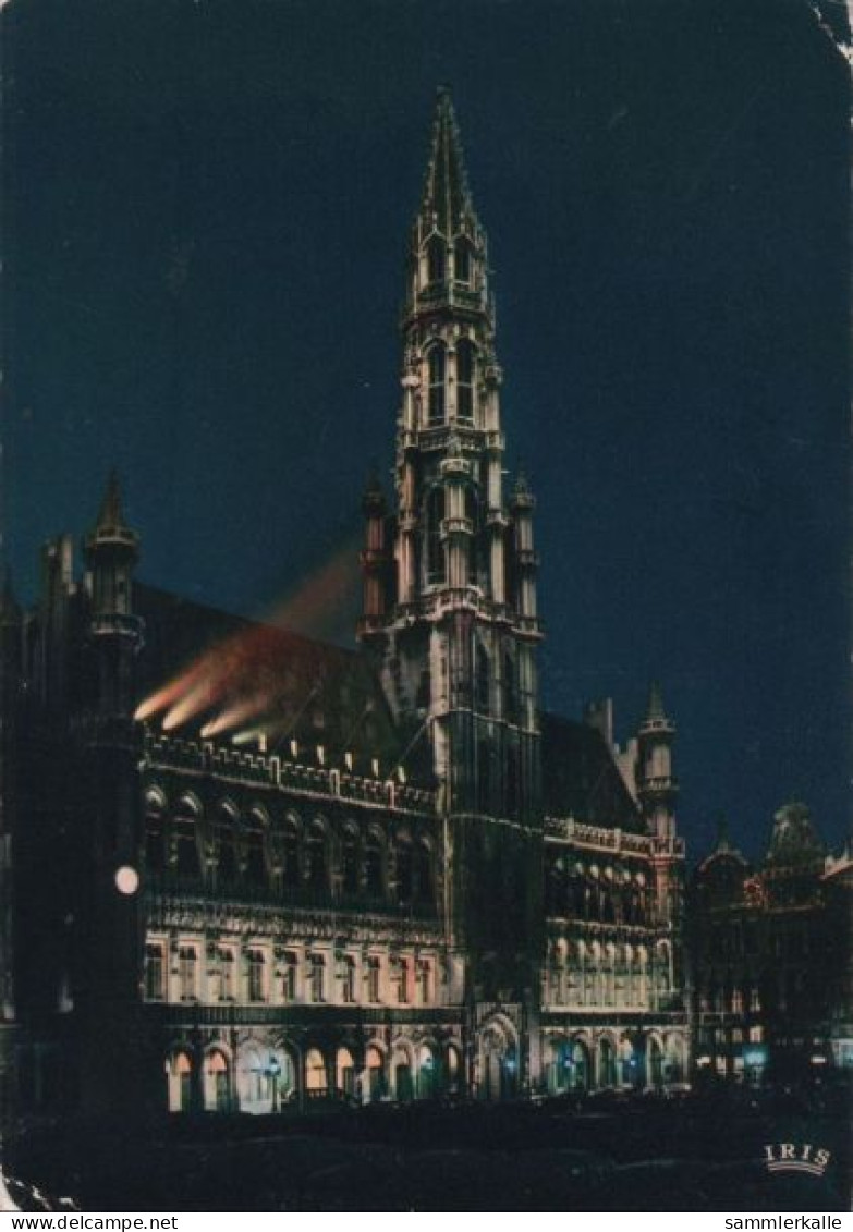 89424 - Belgien - Brüssel - Bruxelles - Hotel De Ville, Illumination - 1967 - Bruxelles-ville