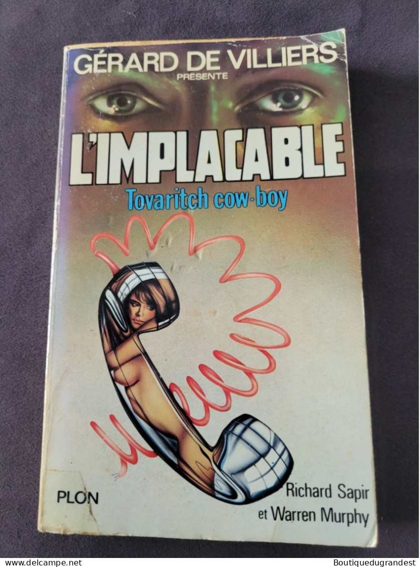 Roman L IMPLACABLE N* 35 - Gerard De Villiers