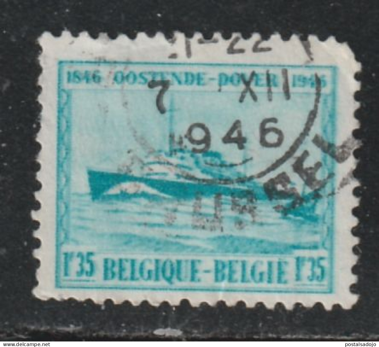 BELGIQUE 2746 // YVERT 725 // 1946 - Usados