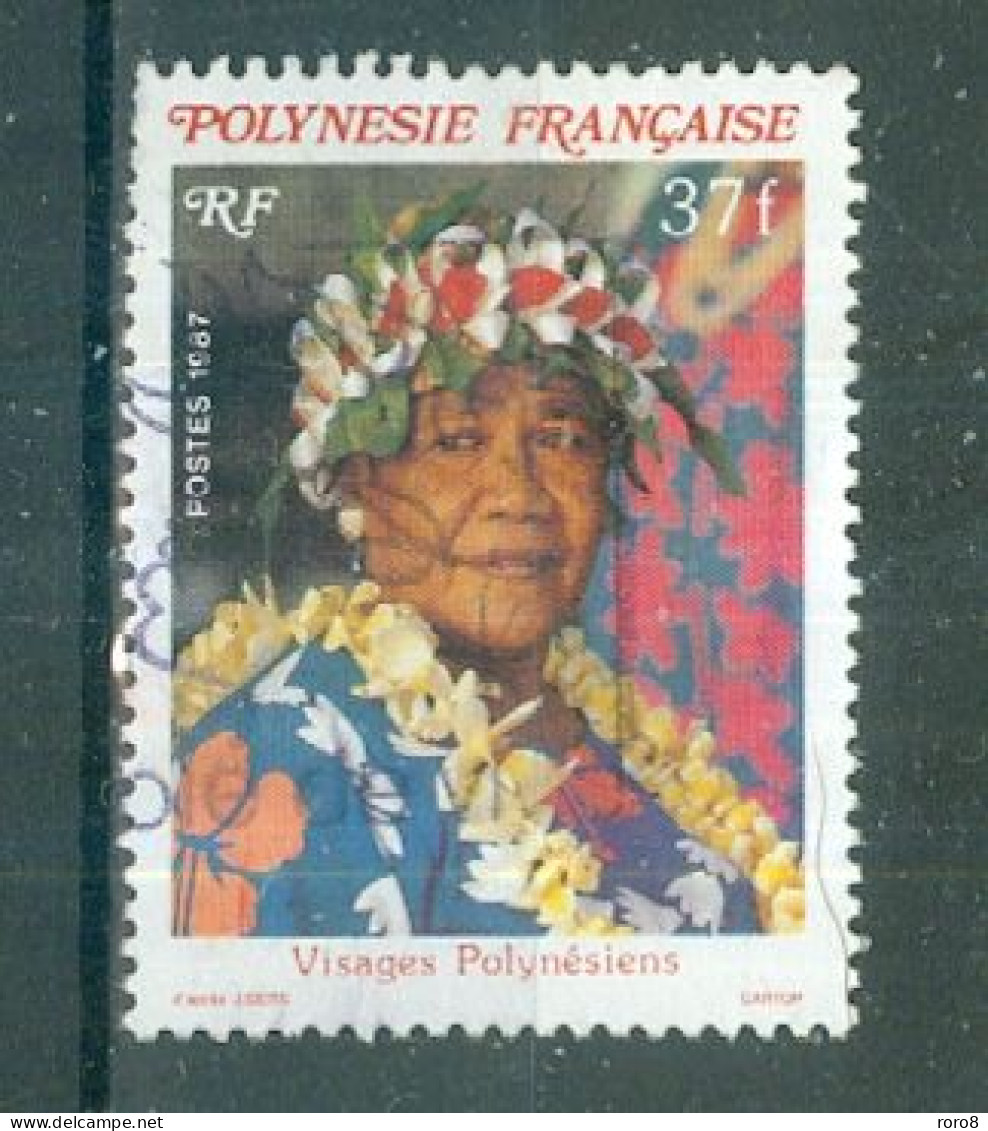 POLYNESIE - N°274 Oblitéré.  - Visages Polynésiens (III). - Usados