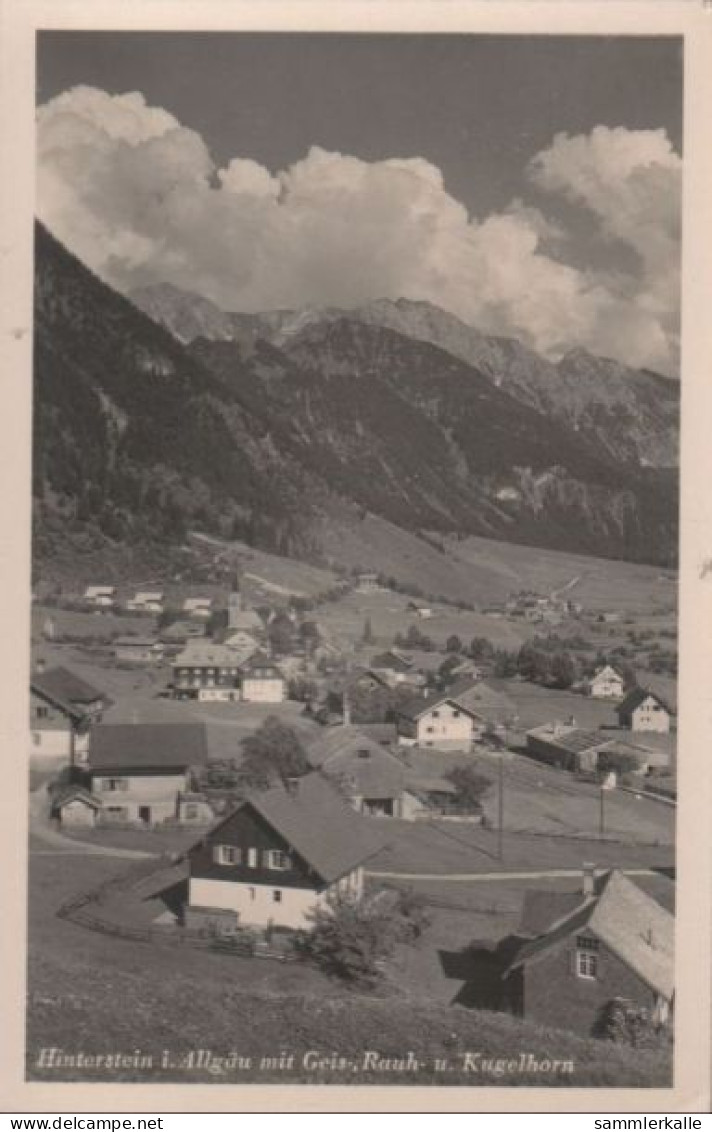 59036 - Bad Hindelang, Hinterstein - Mit Geishorn - Ca. 1950 - Hindelang