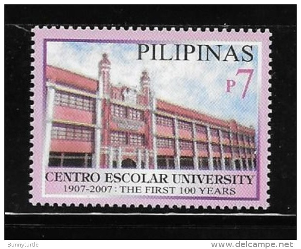 Philippines 2007 Centro Escolar University MNH - Filippijnen