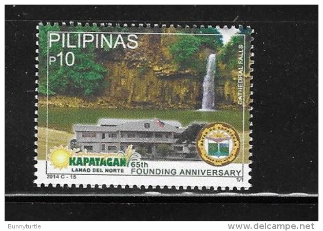 Philippines 2014 Kapatagan Town &amp; Waterfall MNH - Filippijnen