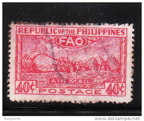 Philippines 1948 FAO Freedom From Hunger 40c Used - Filipinas