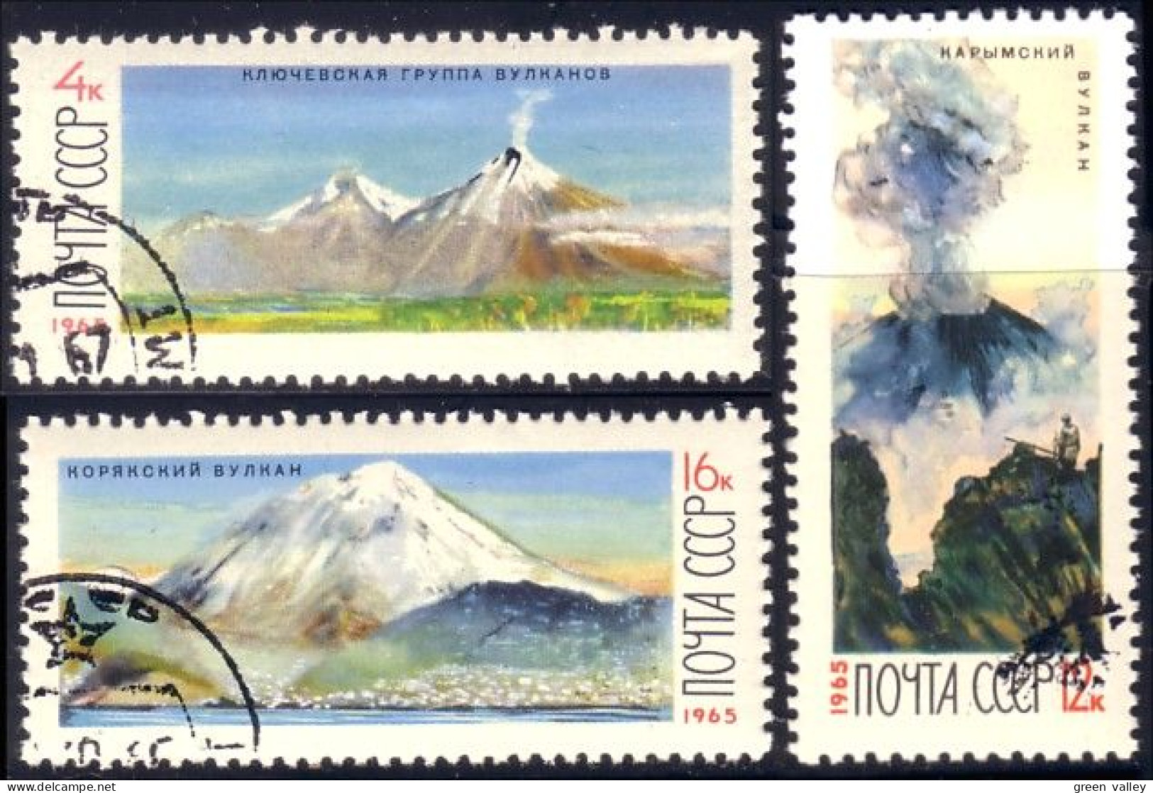 773 Russie Volcans Volcanoes (RUK-130) - Vulkanen