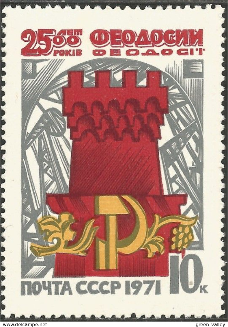 772 Russie 1971 Fondation Feodosiya Crimée Crimea Founding MH * Neuf (RUC-368) - Unused Stamps