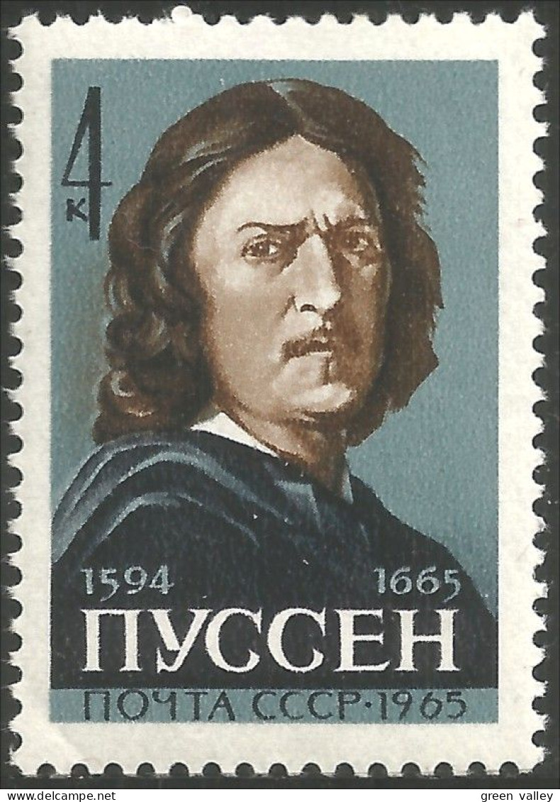 772 Russie 1965 Nicolas Poussin Peintre Painter MNH ** Neuf SC (RUC-354) - Autres & Non Classés