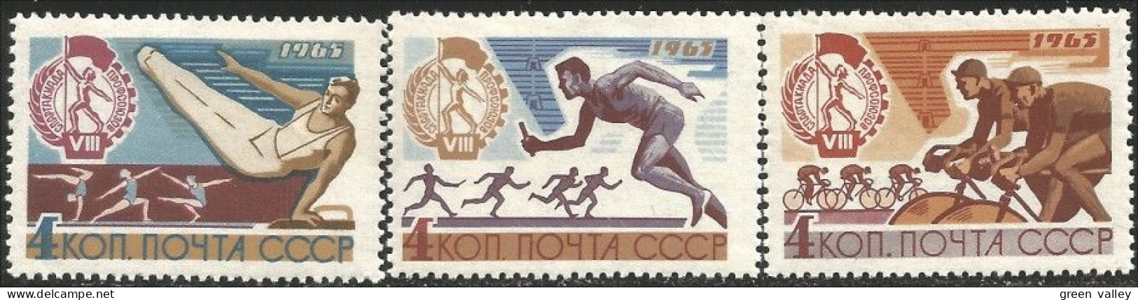 772 Russie 1965 Spartakiades Spartacist Games MNH ** Neuf SC (RUC-350) - Used Stamps