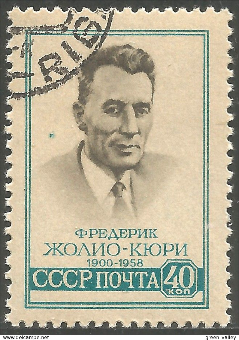 772 Russie 1959 Frederic Joliot-Curie (RUC-301) - Oblitérés