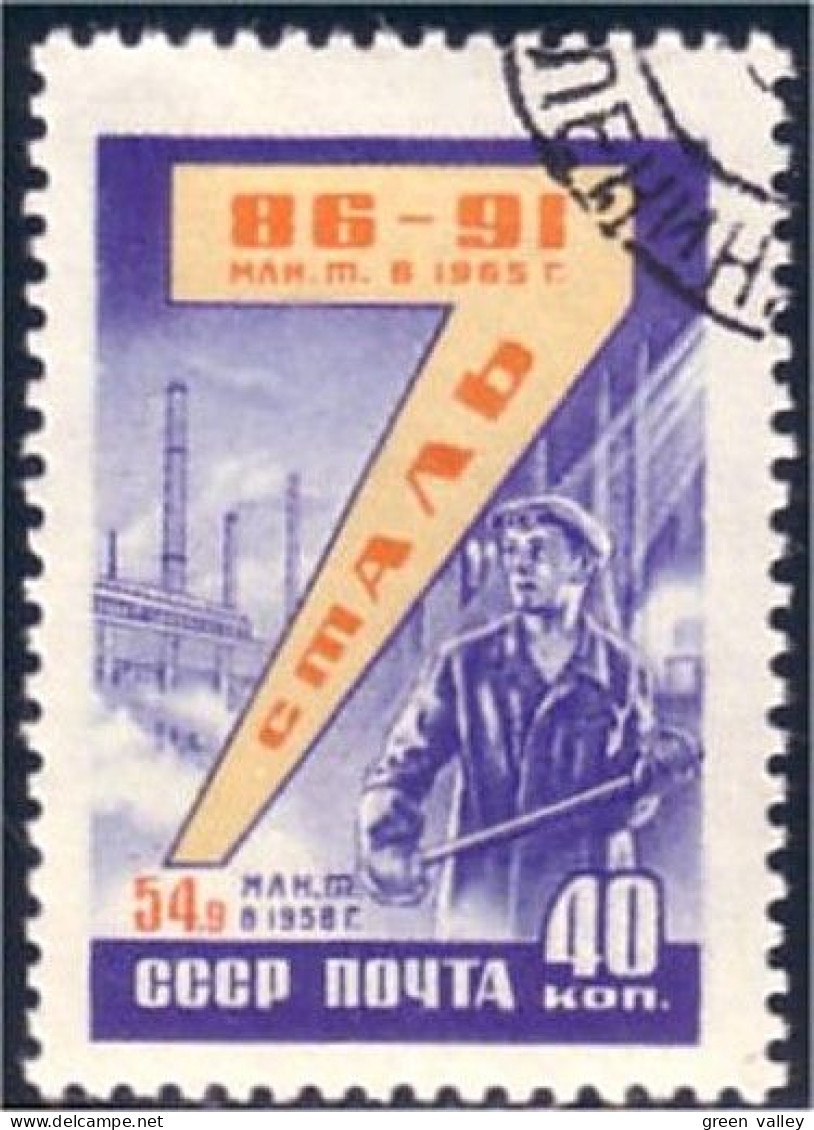 772 Russie Steel Production Acier (RUC-201) - Minéraux