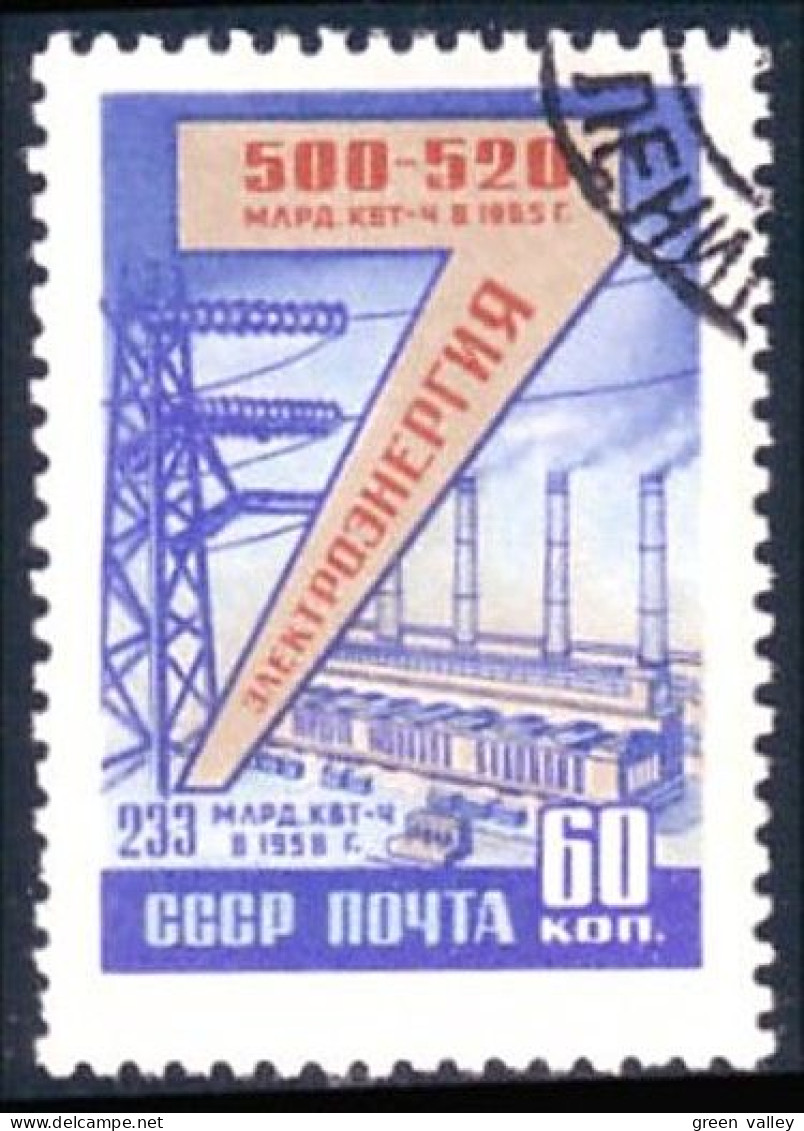 772 Russie Electric Power Electricity (RUC-204) - Electricité