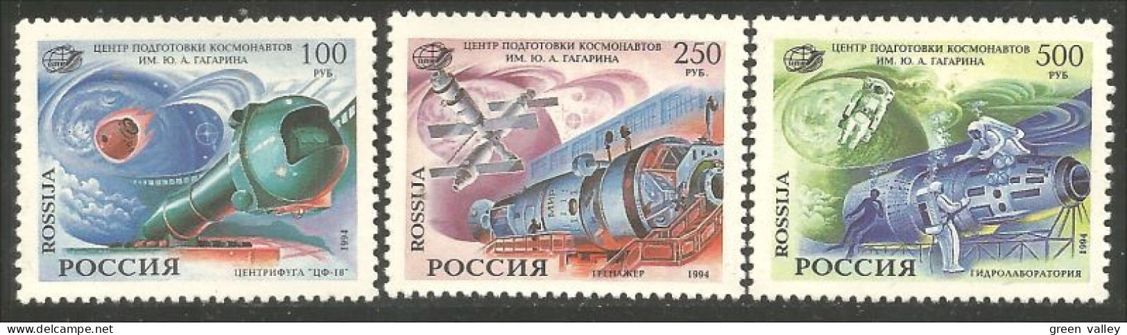 774 Russie Recherche Spatiale Space Research Mir Soyouz MNH ** Neuf SC (RUS-50) - Nuovi