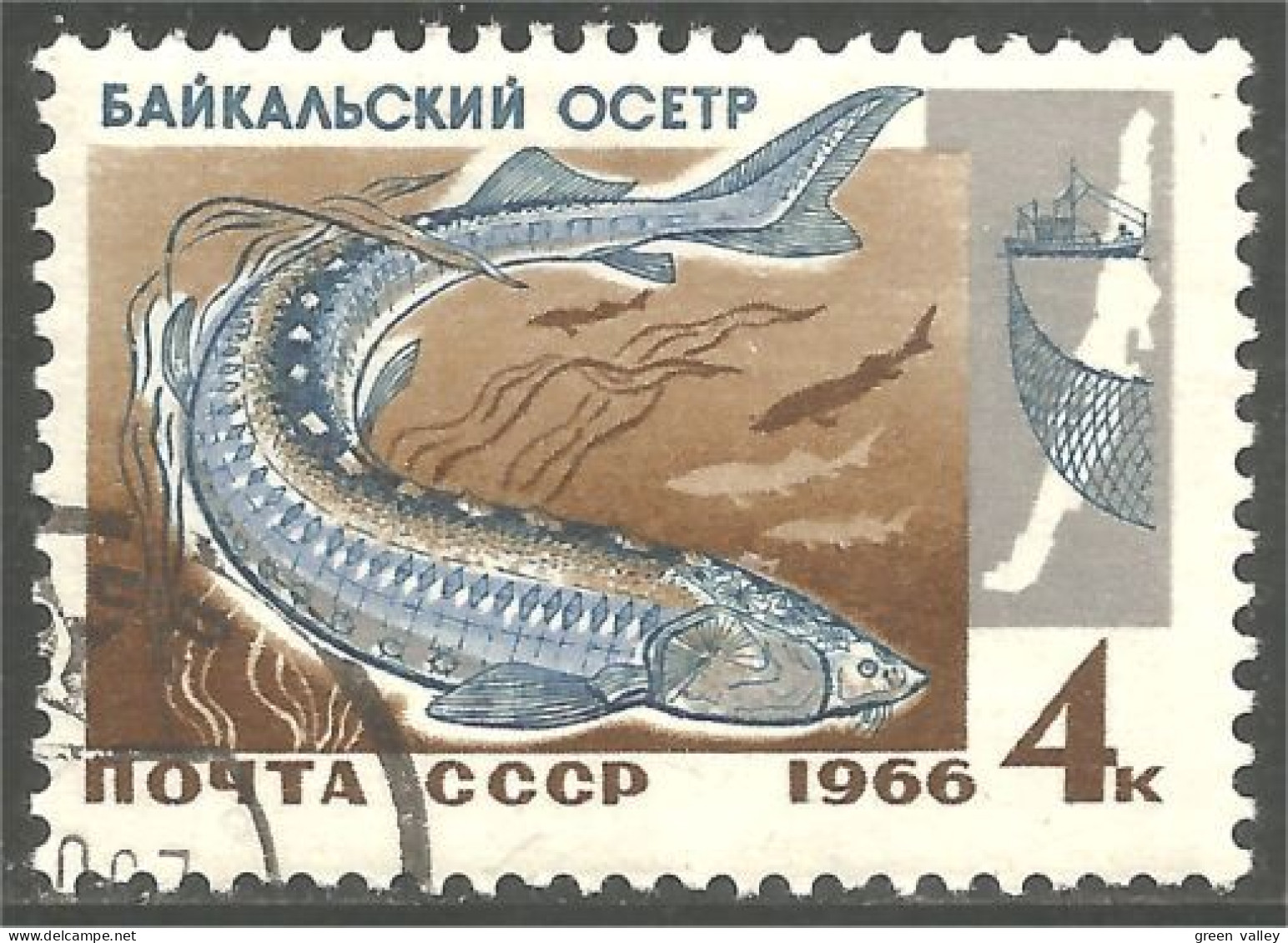 773 Russie Esturgeon Sturgeon Pêche Fishing Bateau Boat Ship Schiff (RUK-680) - Schiffe