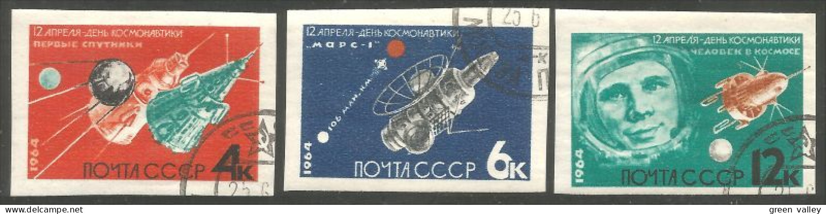 773 Russie Espace Space Satellites Gagarine Spoutnik Sputnik Imperforate (RUK-673) - Russie & URSS