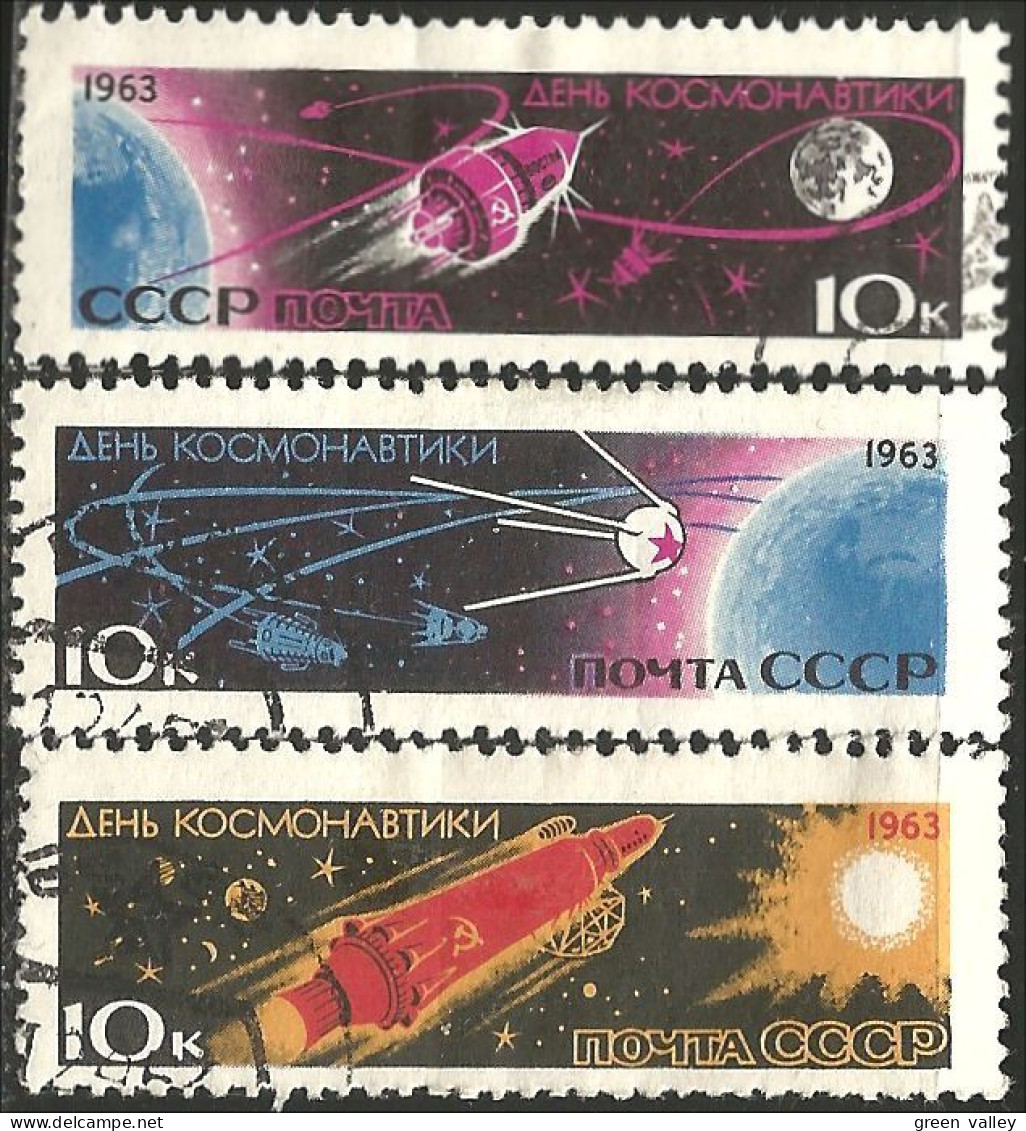 773 Russie 1963 Journée Cosmonauts Day (RUK-574) - Russie & URSS