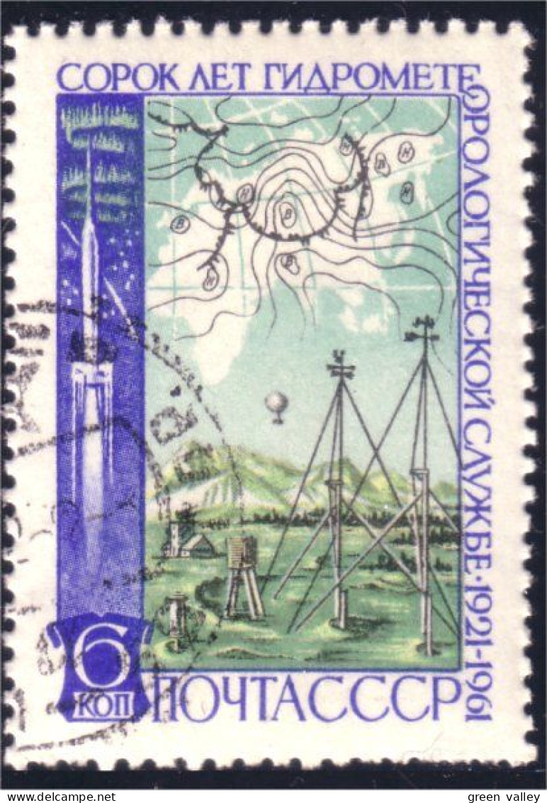 773 Russie Meteo Météo Météorologie Meteorology Moulin Vent Windmill (RUK-509) - Chimica