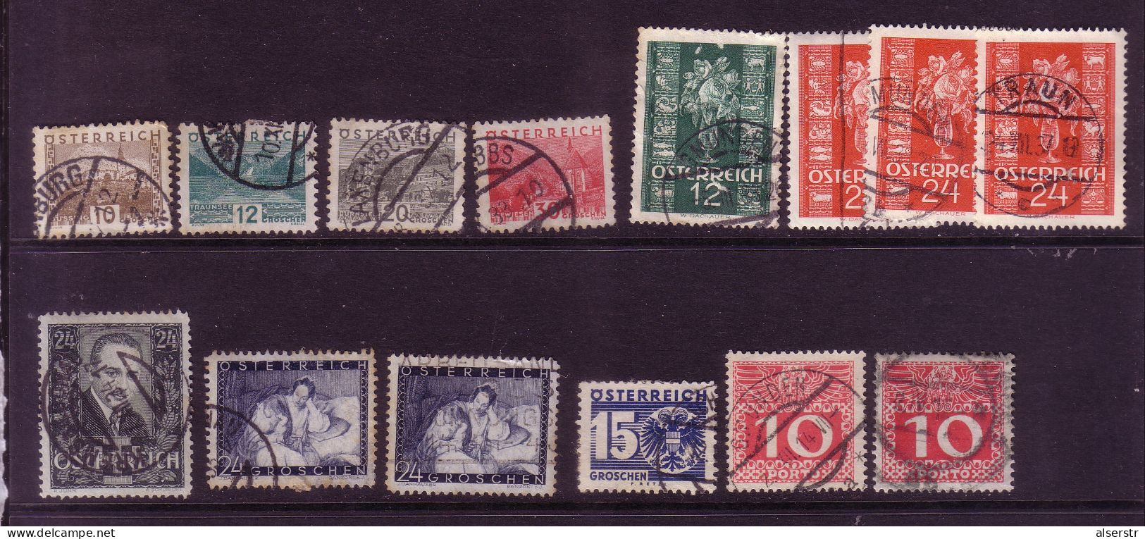 Austria 1st Republic Lot - Mezclas (max 999 Sellos)