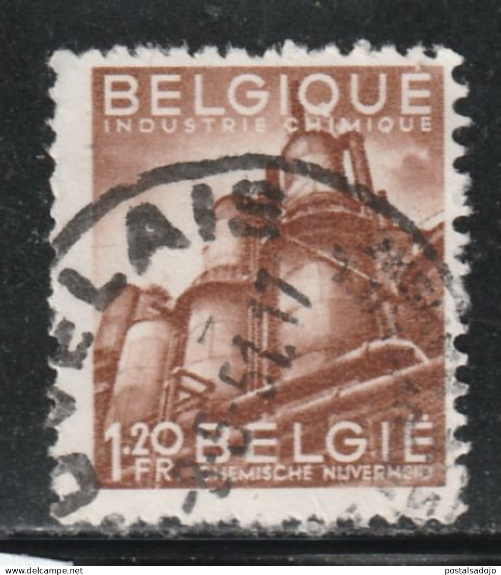 BELGIQUE 2750 // YVERT 762 // 1948-49 - Usati