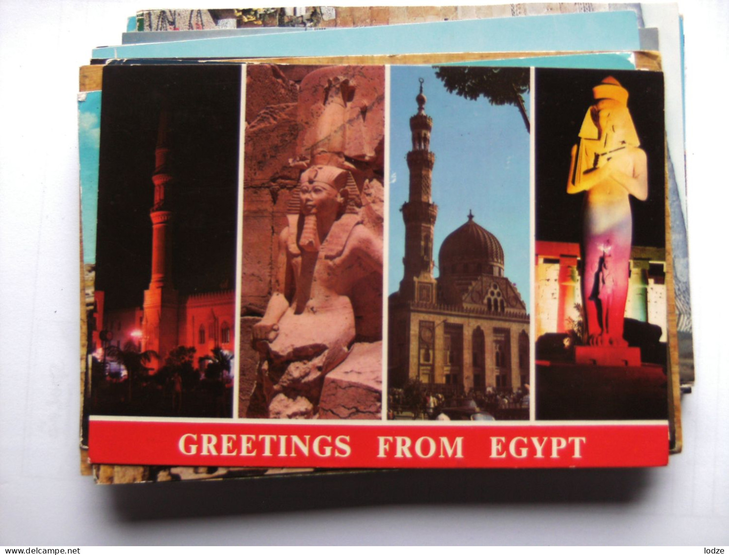 Egypte Egypt With Greetings - Sonstige & Ohne Zuordnung