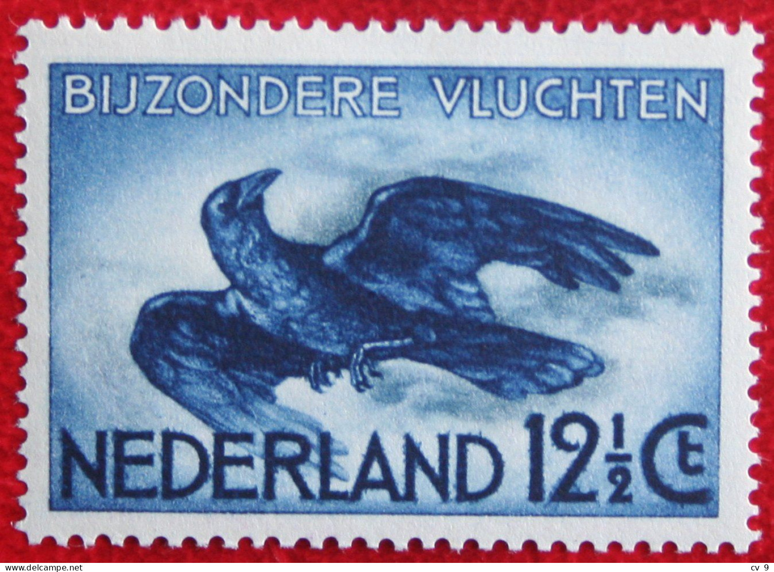 Airmail Stamp 12 1/2 Ct WM Horizontal NVPH LP11 11 (Mi 321 ) 1938 Ongebruikt / MH / * NEDERLAND / NIEDERLANDE - Posta Aerea