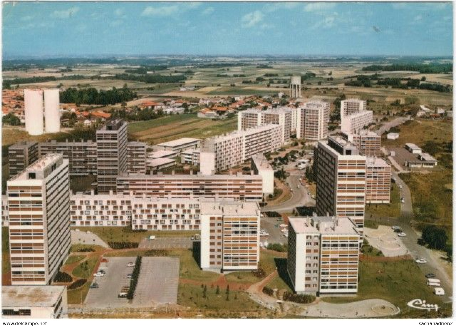 69. Gf. RILLIEUX. Vue Aérienne. Les Semailles. 3535 - Rillieux La Pape