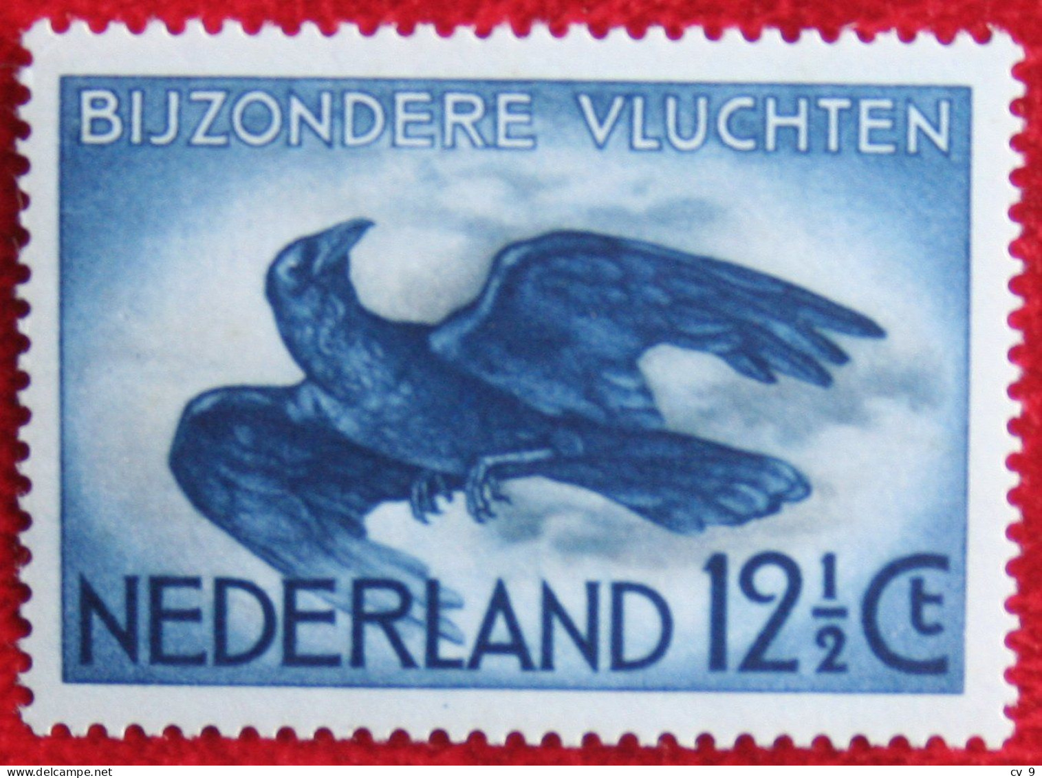 Airmail Stamp 12 1/2 Ct WM Vertical NVPH LP11 11 (Mi 321 ) 1938 POSTFRIS / MNH / **  NEDERLAND / NIEDERLANDE - Luftpost