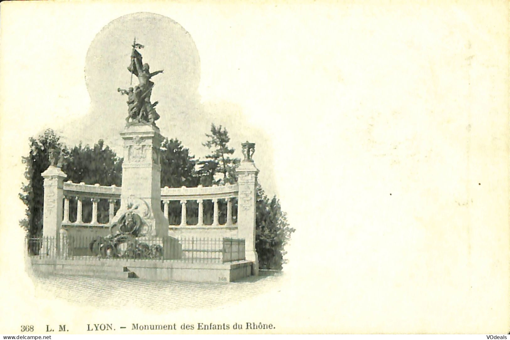 France (69) Rhône - Lyon - Monument Des Enfants Du Rhône - Andere & Zonder Classificatie