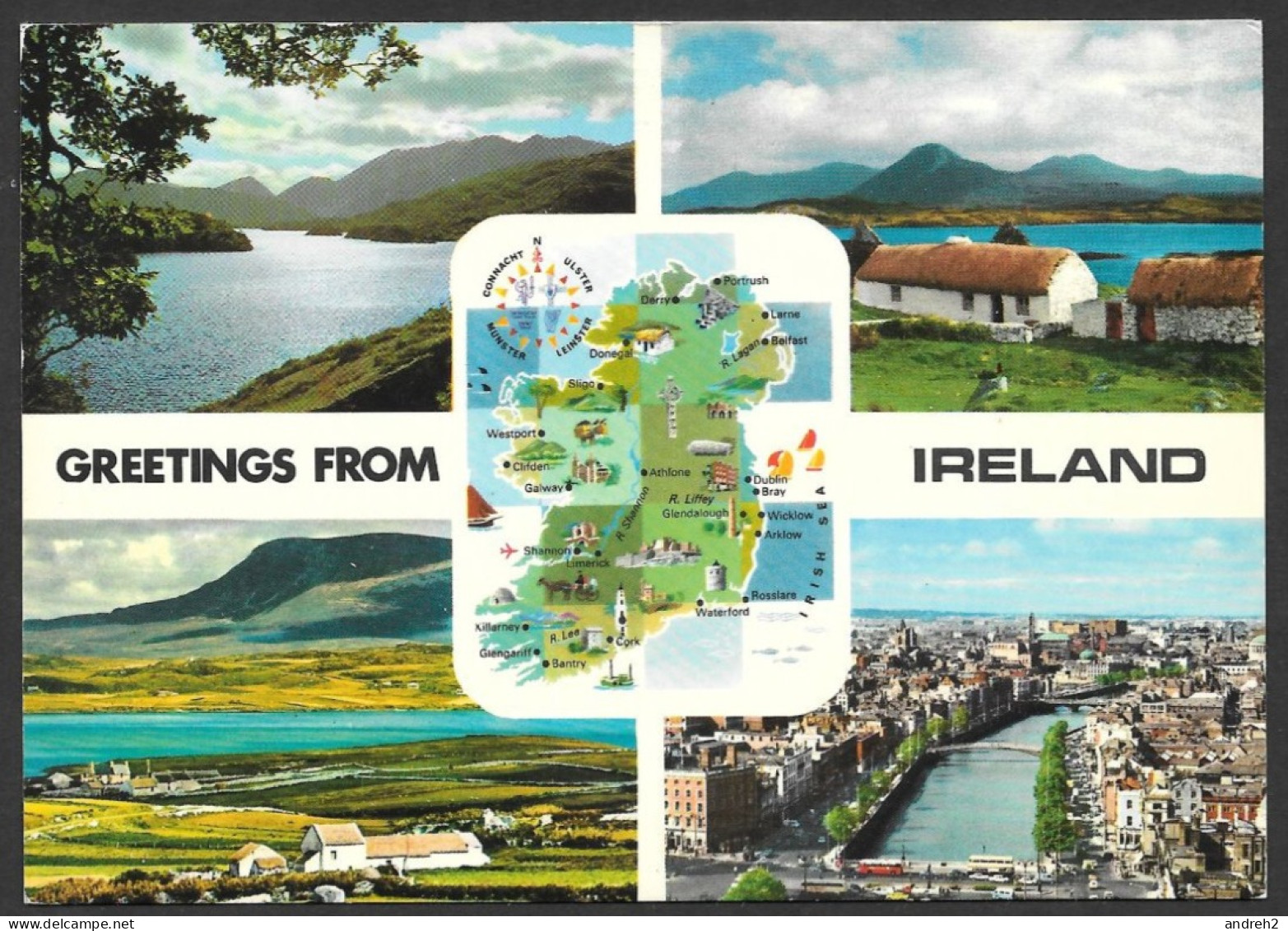 Ireland - Ireland - Greetings From Ireland - Photo By John Hinde Studio - No: 2/588 - Autres & Non Classés