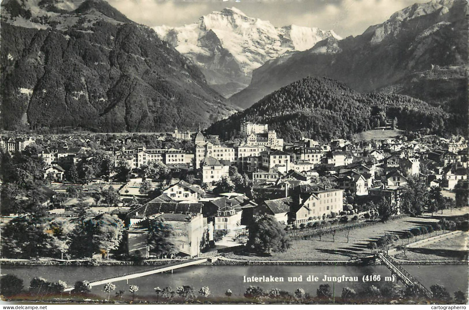 Switzerland Interlaken Und Jungfrau General View - Interlaken