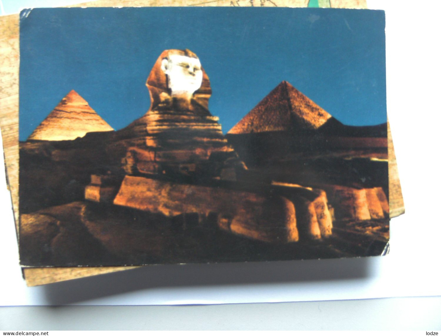 Egypte Egypt Giza Sphinx And Pyramide - Guiza