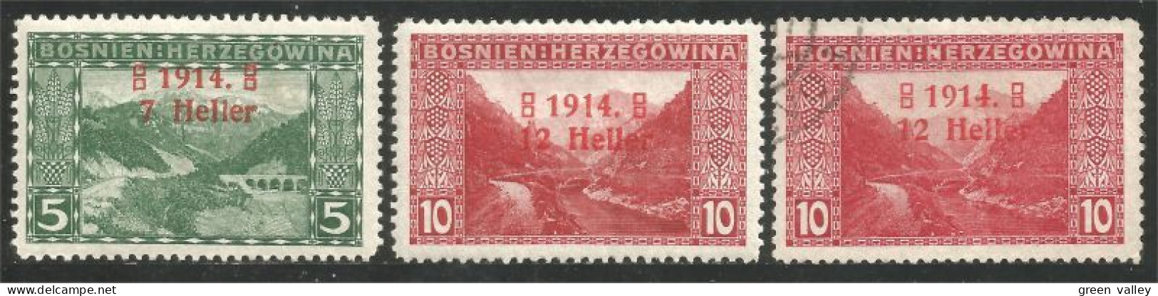 798 Serbie 1914 Surcharge MH * Neuf (SER-42) - Serbia