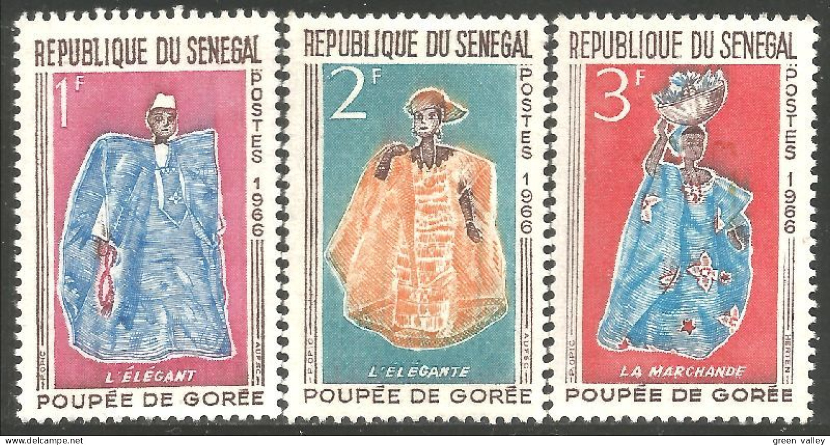 796 Senegal Poupées Gorée Dolls MNH ** Neuf SC (SEN-6) - Sénégal (1960-...)