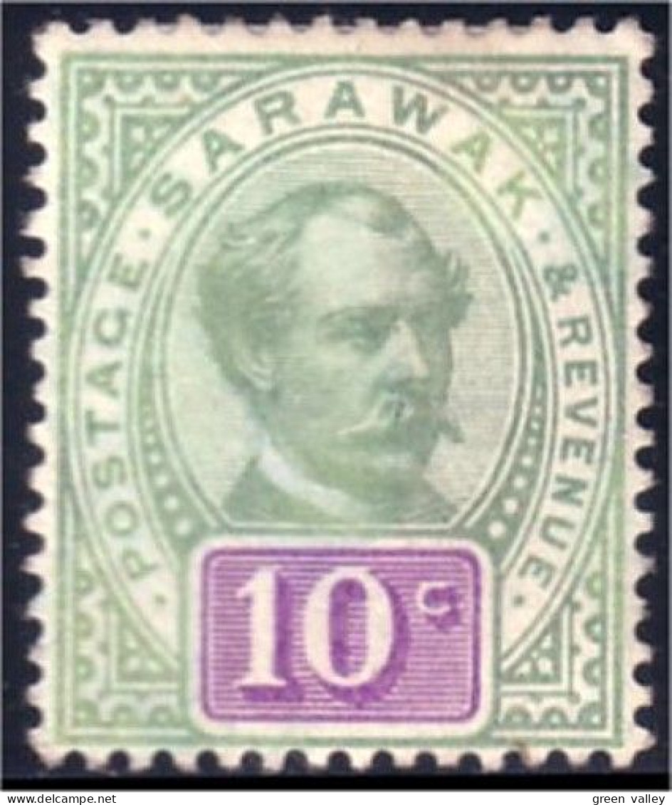 789 Sarawak 10c MH * Neuf (SAR-4) - Sarawak (...-1963)