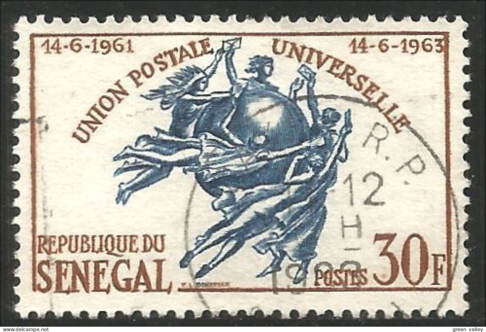 796 Senegal 1963 UPU (SEN-4) - U.P.U.