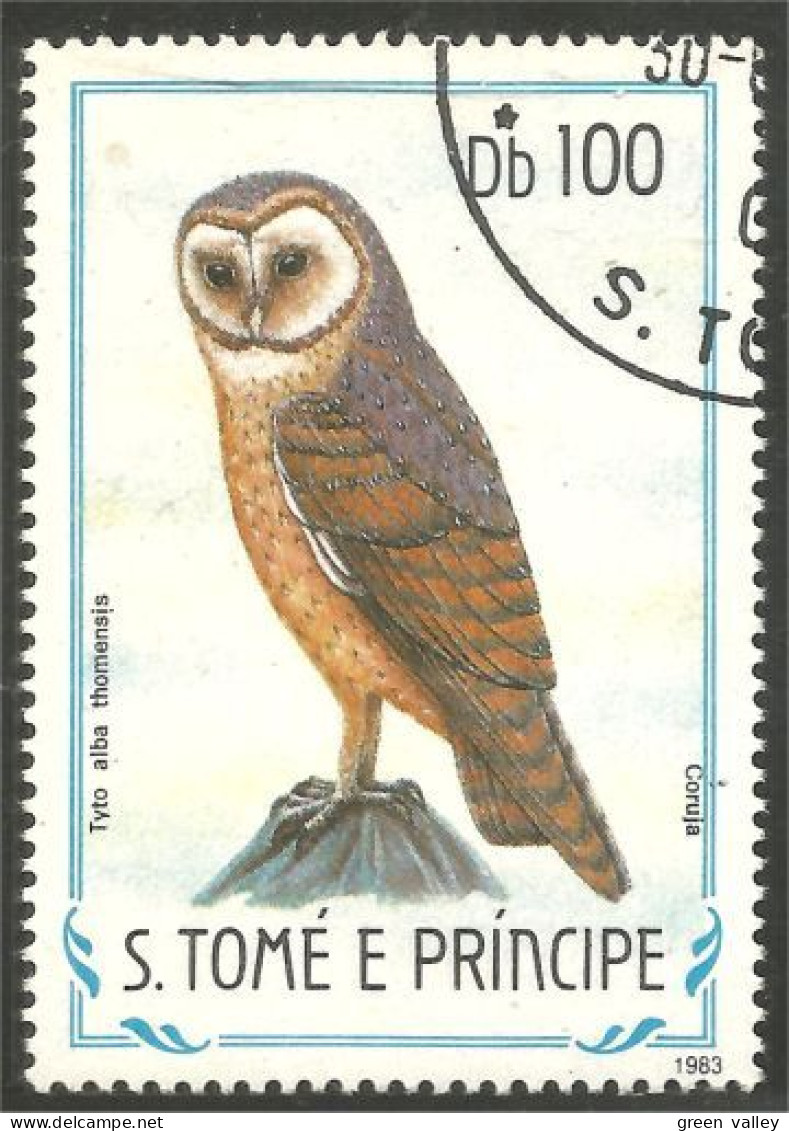 788 Sao Tome Principe Hibou Chouette Owl Eule Gufo Uil Buho (SAO-30) - Owls