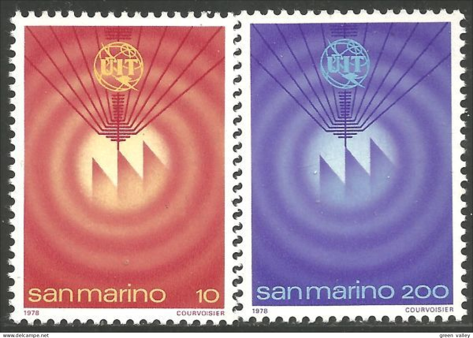 786 San Marino IUT ITU Communications MNH ** Neuf SC (SAN-99) - Telecom